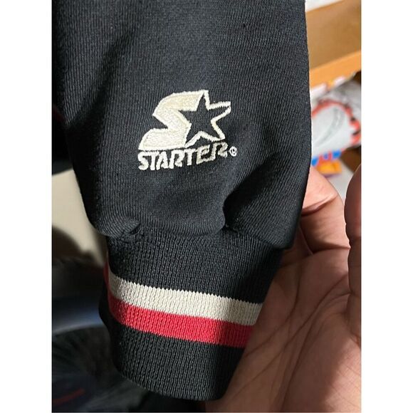 Vintage Starter NBA Portland Trailblazers Double Hoodie - Picture 3 of 8